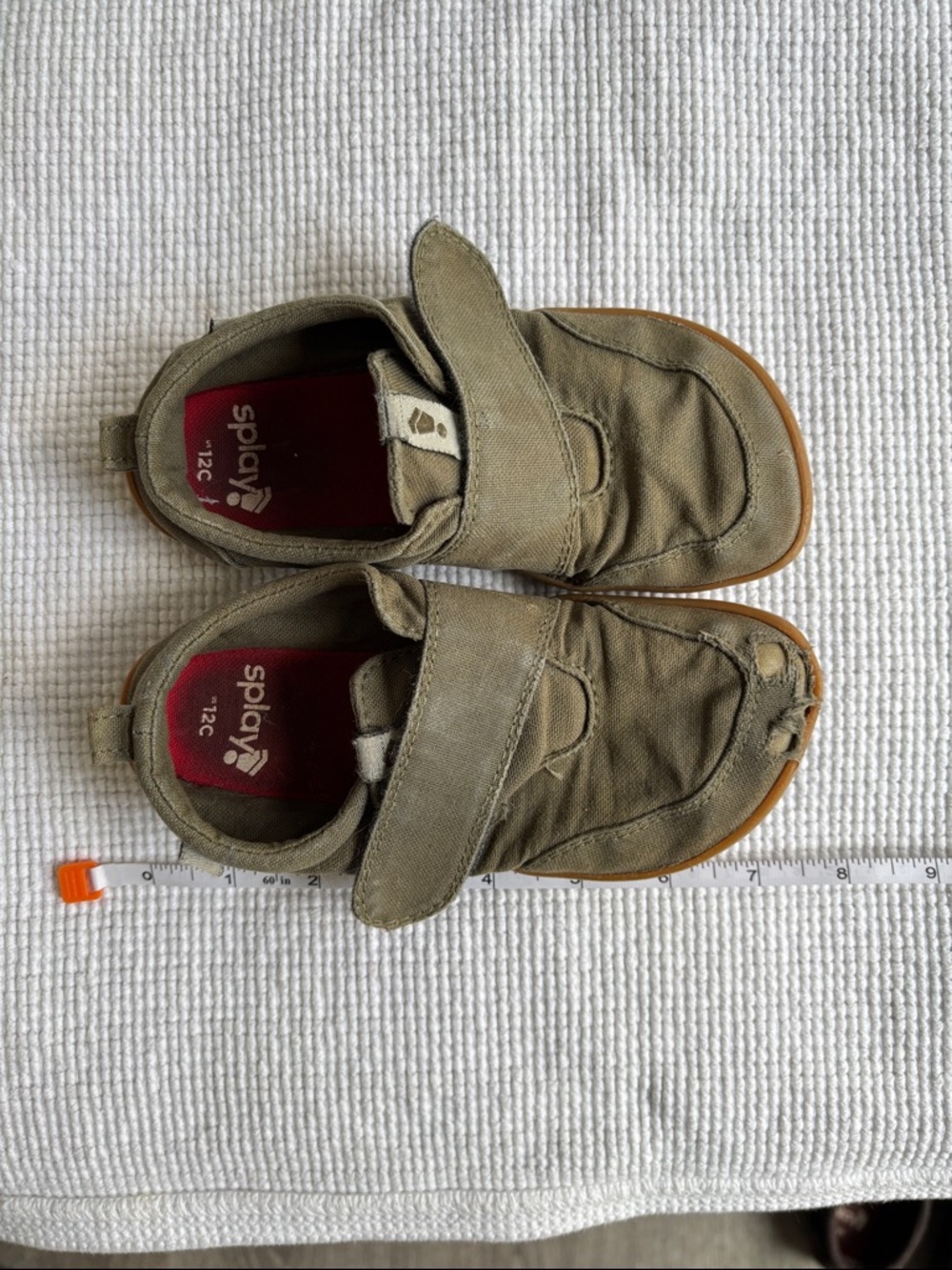 Splay barefoot kids sneaker 12C